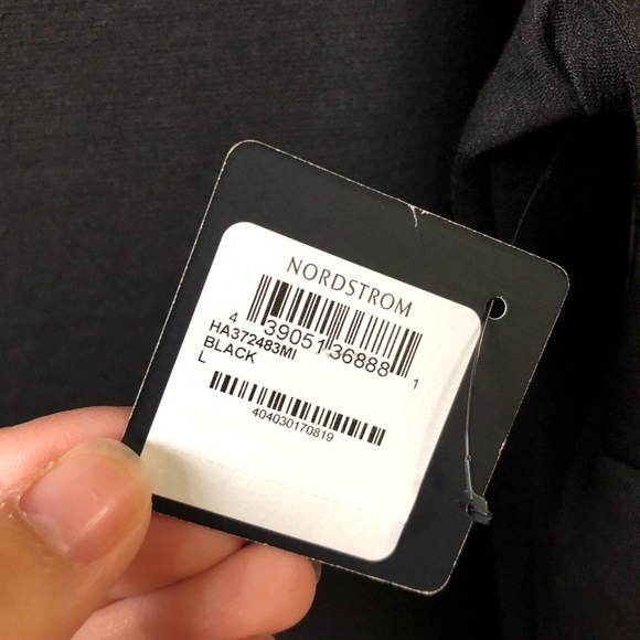 Halogen ruffle sleeve shift dress in black size L - Picture 5 of 7